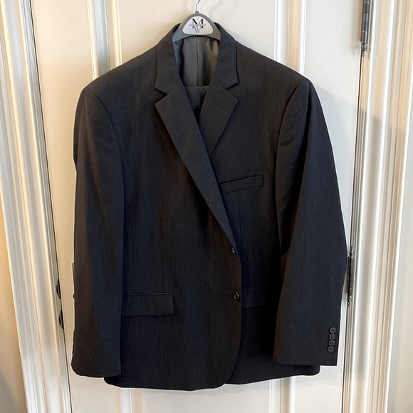 Pronto Uomo men’s wool suit - charcoal - Picture 1 of 11